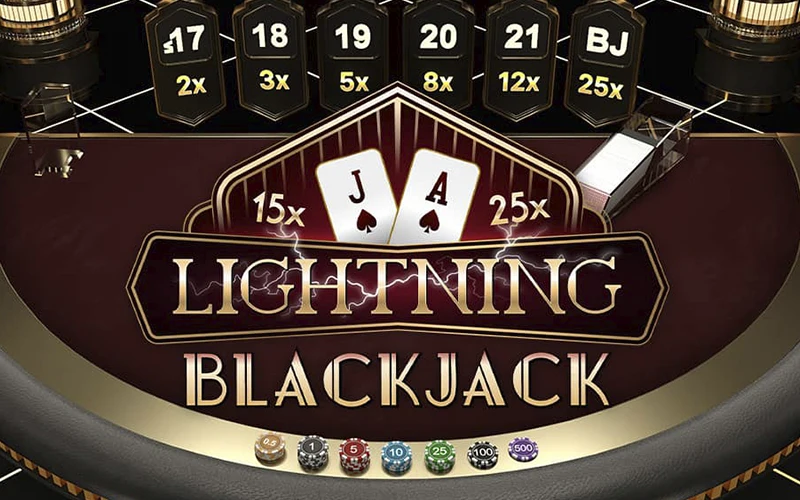 Play Lightning Blackjack at Stake casino today.